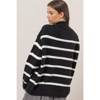 Stephie Striped Oversized Sweater