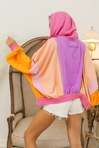 Ramona Color Block Hoodie