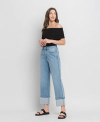 Aurora High Rise Cuffed Jeans