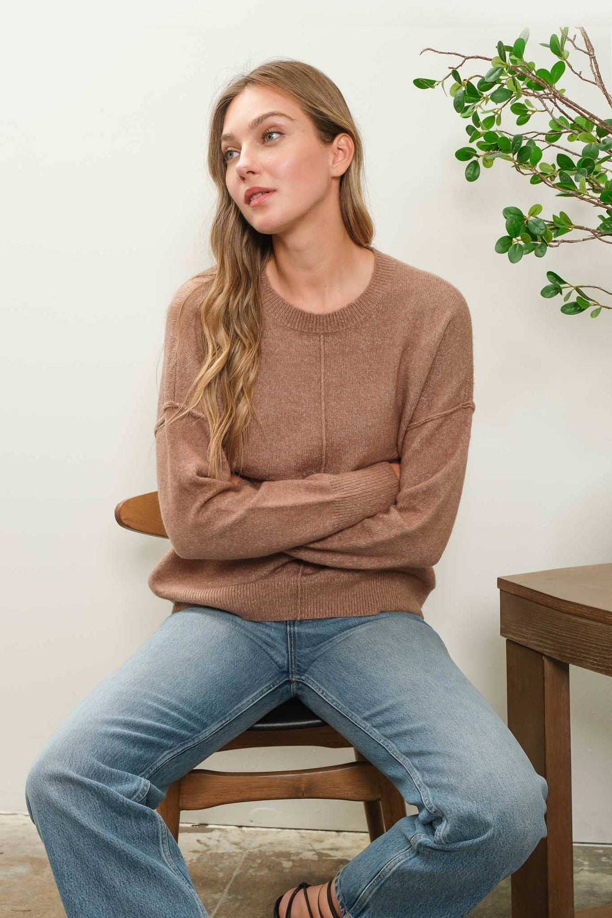 Grace Crew Neck Sweater