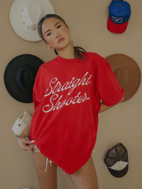 Straight Shooter Graphic Tee