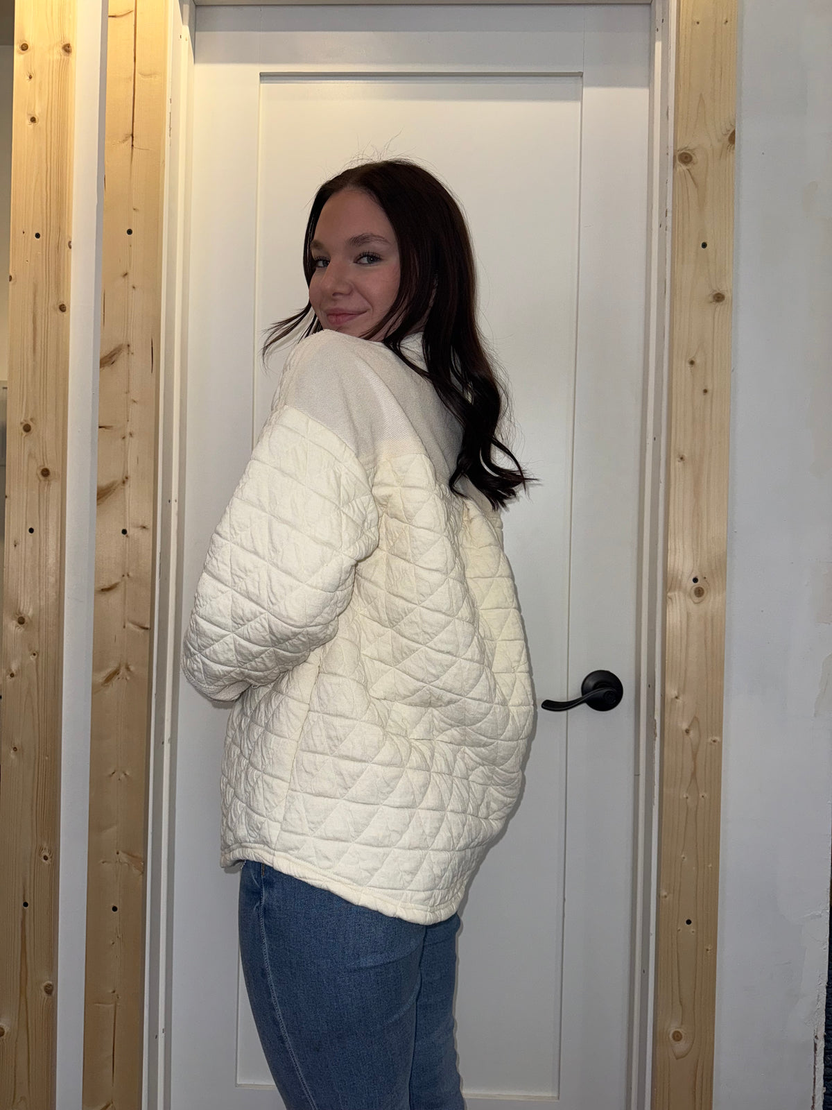 Tilla Oversized Quilted Cozy Shacket Jacket