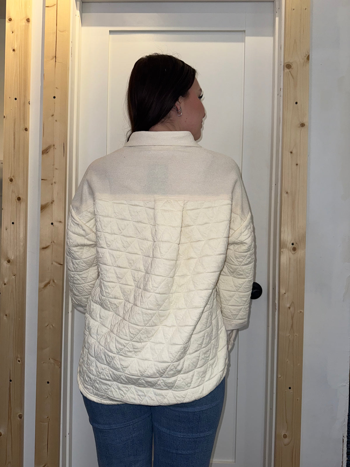 Tilla Oversized Quilted Cozy Shacket Jacket