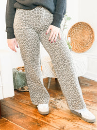 Hazel Leopard Pants