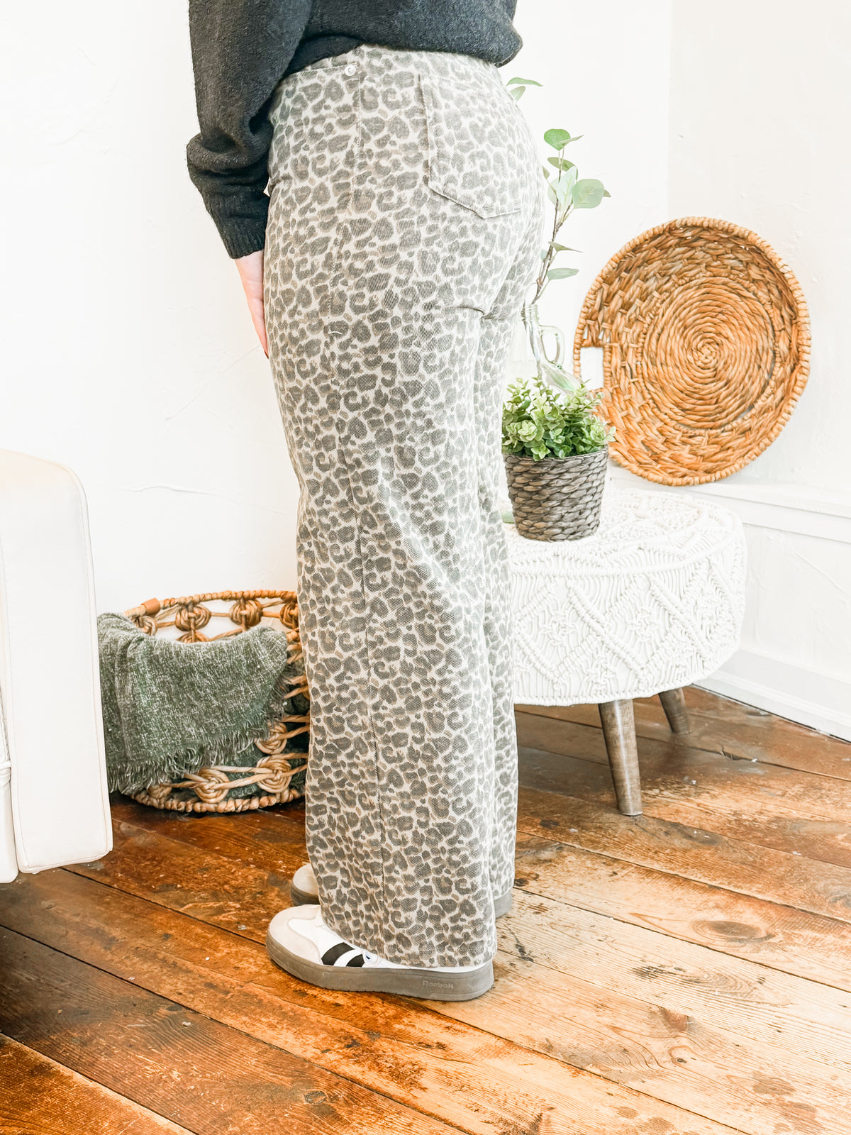 Hazel Leopard Pants