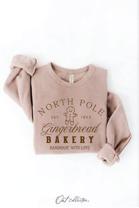 Gingerbread Bakery  Graphic Sweatshirt